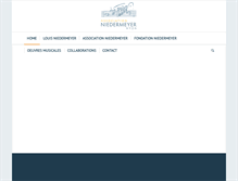 Tablet Screenshot of niedermeyer-nyon.ch